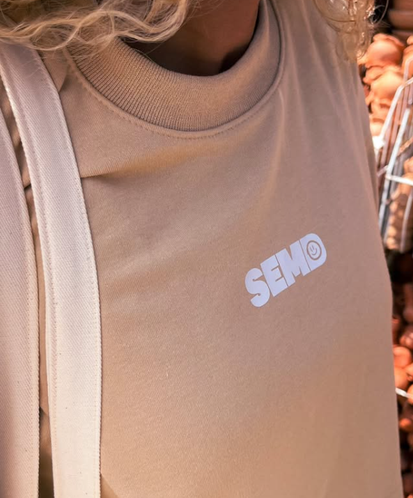 Camiseta SEMD Classic Sand Areia