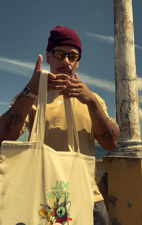 Tote Bag Atelier SEMD em lona crua